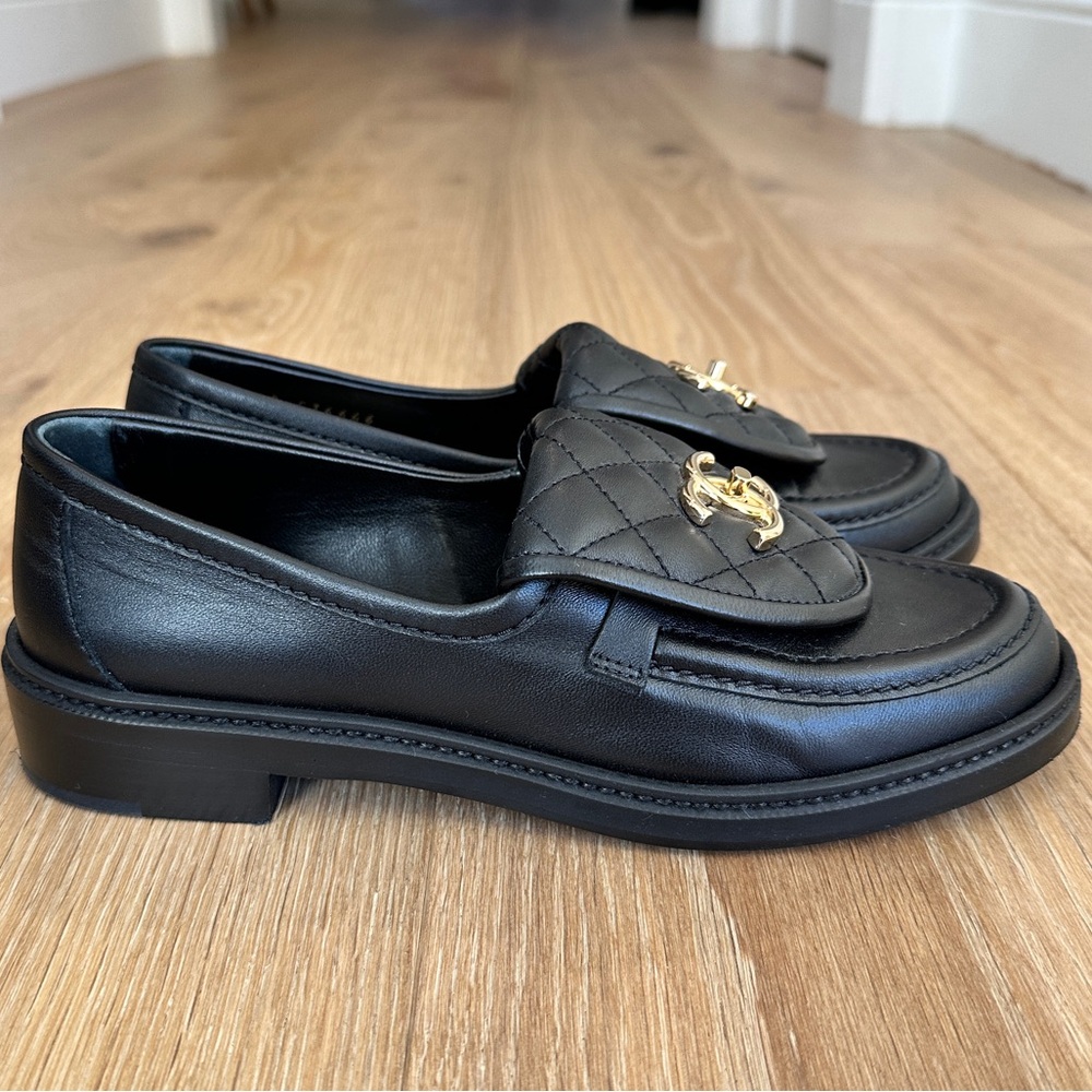 CHANEL Quilted Tab Loafer - Picture 4 of 6